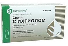 Ихтиоловые свечи