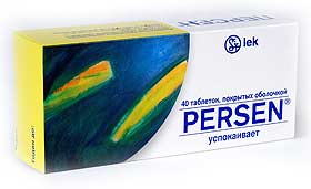 Персен при ВСД