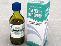 перекись водорода от грибка ногтя