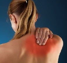 Боль под правой лопаткой