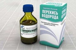 Спринцевание перекисью водорода при молочнице