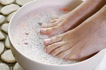 косточка на ноге народные средства